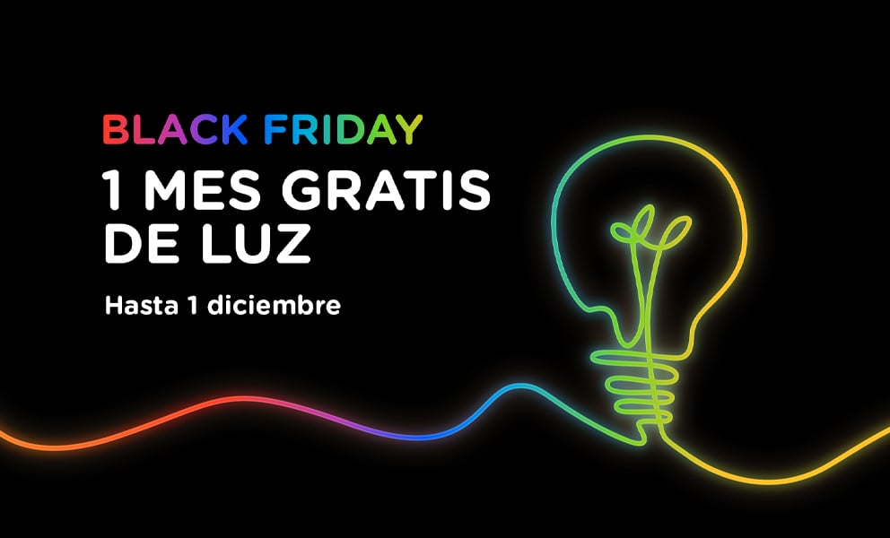 black friday mes gratis luz