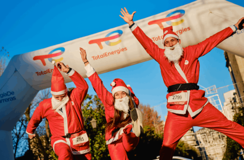 Carrera de Papá Noel de Sevilla